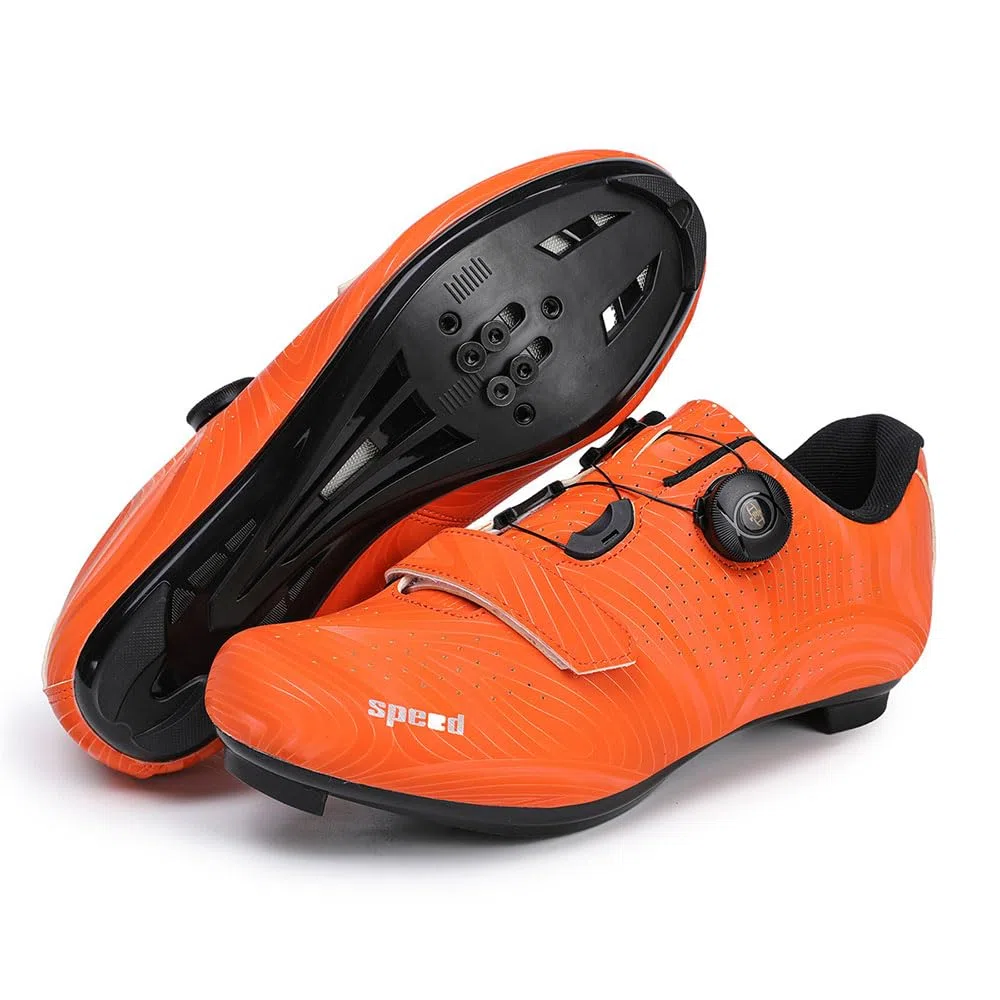 Scarpe Ciclismo Strada con SPD Blocco Pedale, Scarpe Ciclismo Strada Uomo, Unisex Uomo Donna Equitazione MTB Road SPD da Ciclismo da Bici 36 EU -47 EU