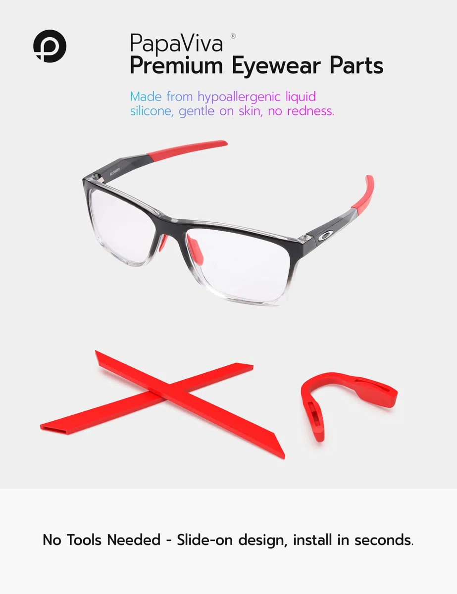 Kit di ricambio in gomma per naso e gommini per Oakley Activate OX8173 / Activate AF OX8169F