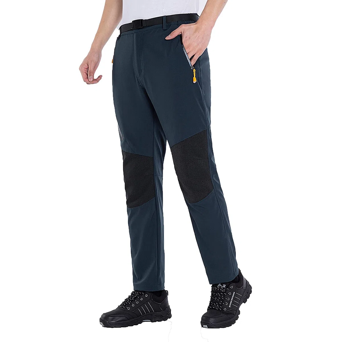 Pantaloni da Passeggio Leggeri Antivento da Uomo Pantaloni da Trekking Traspiranti per Sport all'Aria Aperta per la Primavera/Estate/Autunno