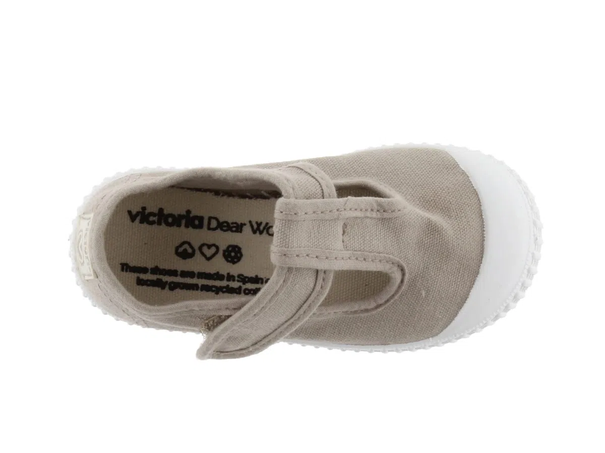 victoria Sandali Unisex 1915 Tela Drec & Chiusura A Strappo & Punta Rinforzata 136625 per Bambini