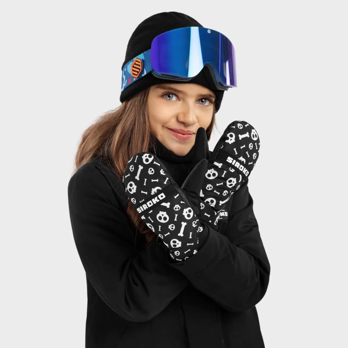 SIROKO - Muffole da neve per Bambini Spook