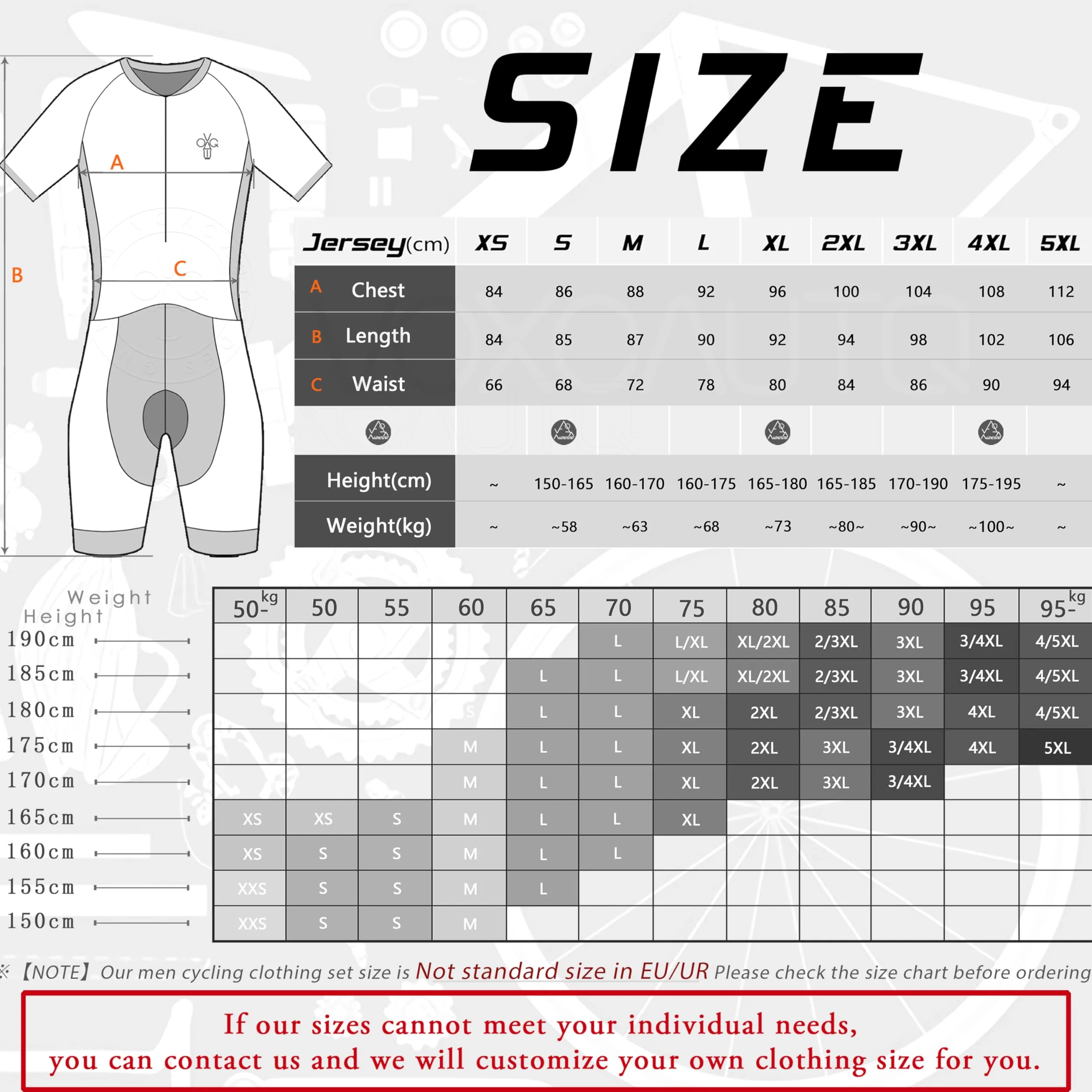 Tuta Triathlon Uomo Senza Maniche – Tessuto Lycra Traspirante per Nuoto, Ciclismo e Corsa | Assorbe l’Umidità & Alta Elasticità