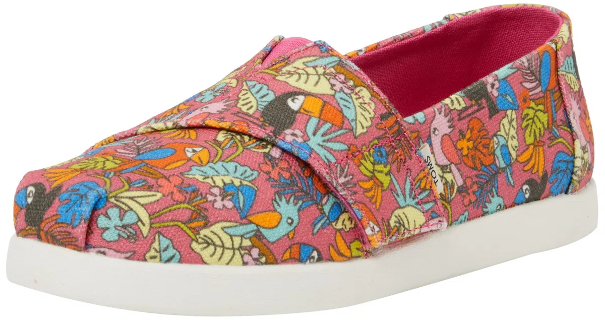 TOMS Alpargata Classic, Espadrillas Slip-On Bambine e Ragazze