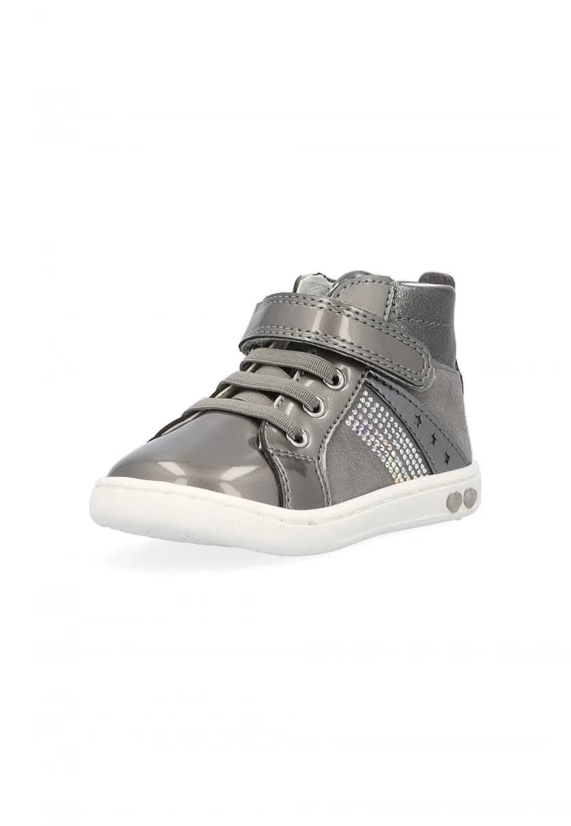 PRIMIGI Sneakers 6902711 Chiusura con Strappo e Laccio Plantare Estraibile Sottopiede in Pelle e Il Fondo in Gomma.