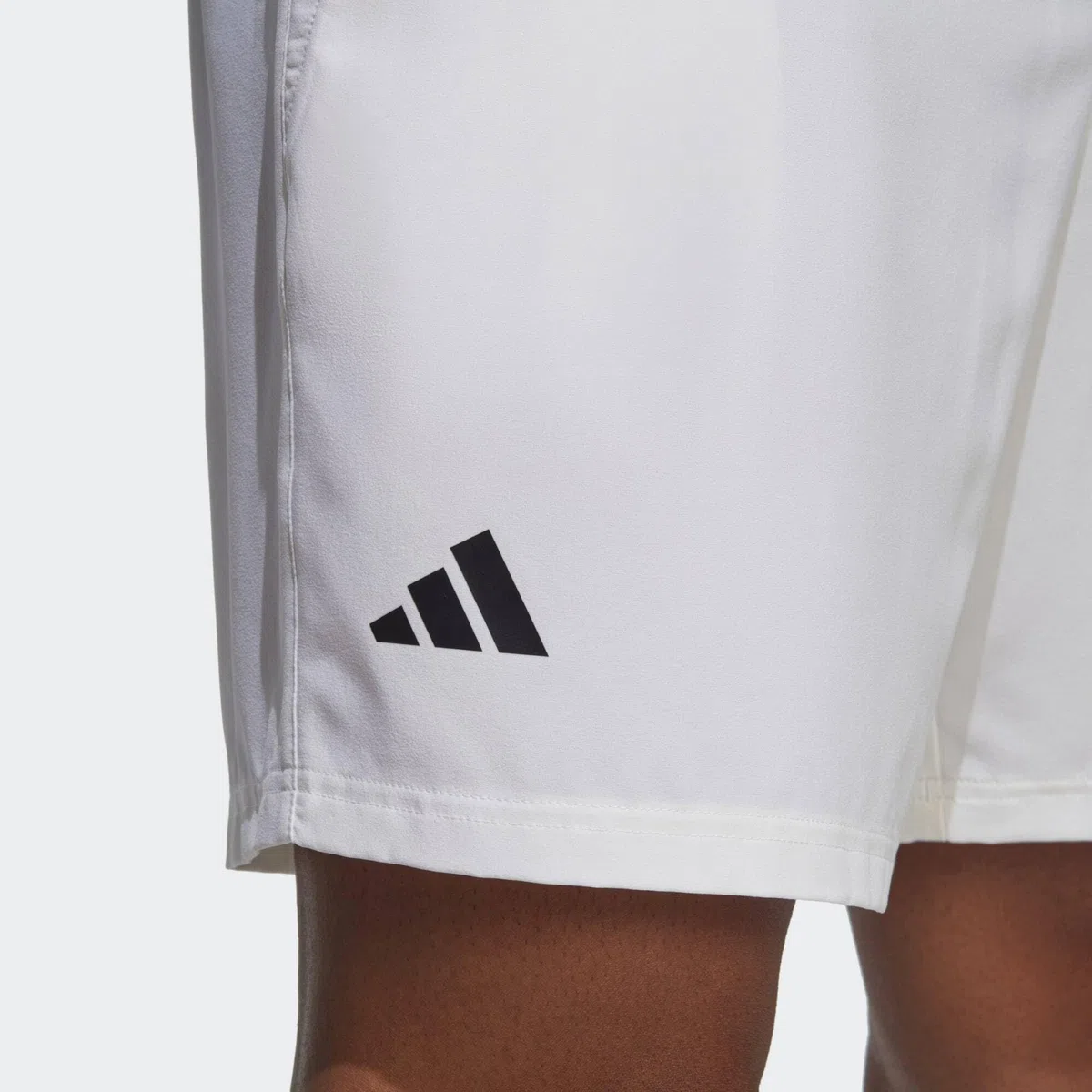 adidas Men Club Tennis Stretch Woven Shorts Recycled Polyester White M 7"