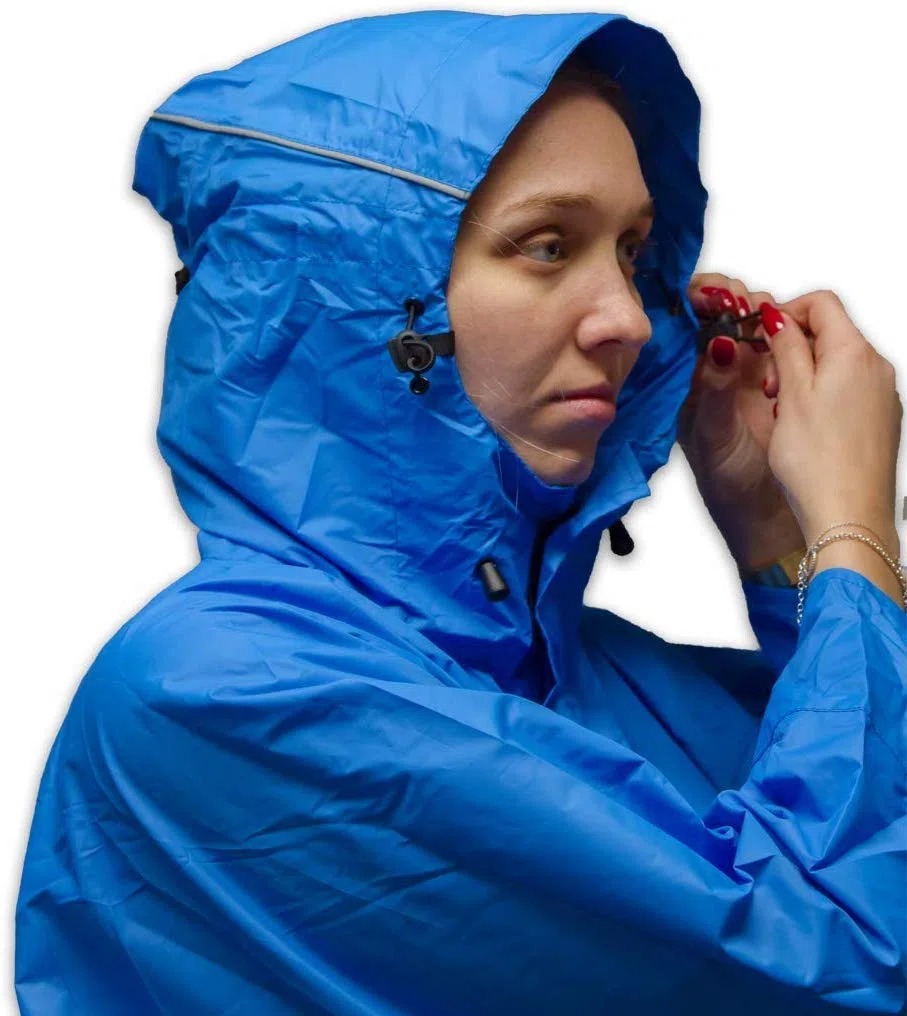 LOWLAND OUTDOOR® Poncho impermeabile per bicicletta