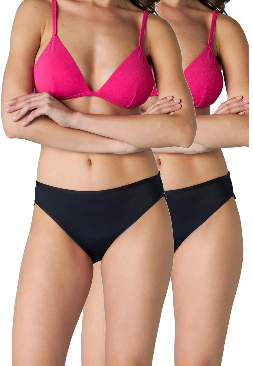 Lovable Slip Costume da Bagno Mestruale | Assorbenti e Riutilizzabili | Flusso Medio | Piscina e Spiaggia | Bi-Pack Swimwear Period Panties Donna x2