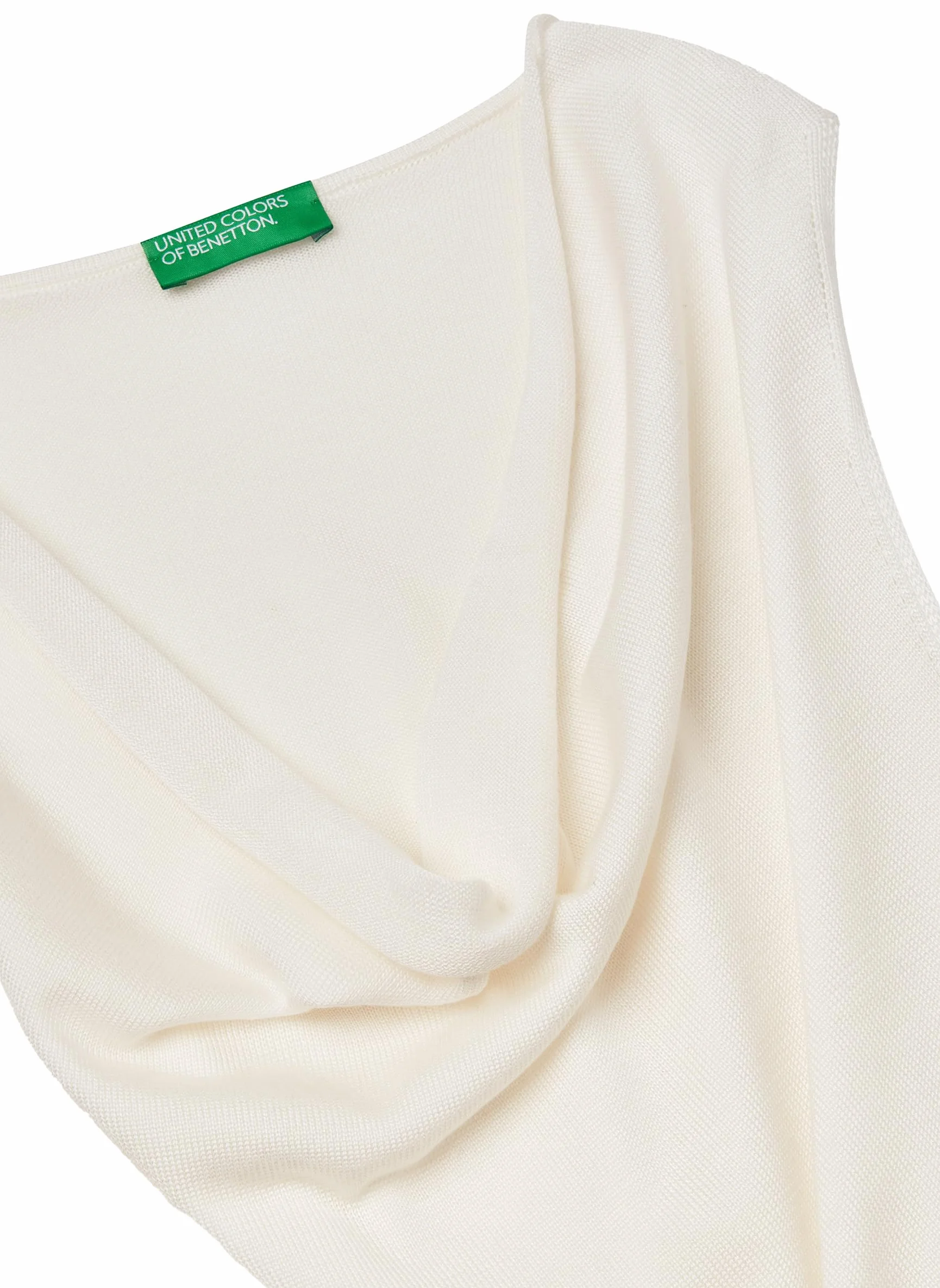 United Colors of Benetton Maglia G/C S/M 123vd10dd Maglioncino a Gilet Donna (Pacco da 1)