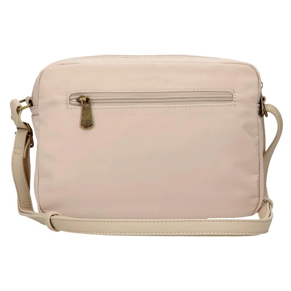 Pepe Jeans Morgan, borse da donna e accessori da viaggio, in similpelle beige, nera e verde, di Joumma Bags