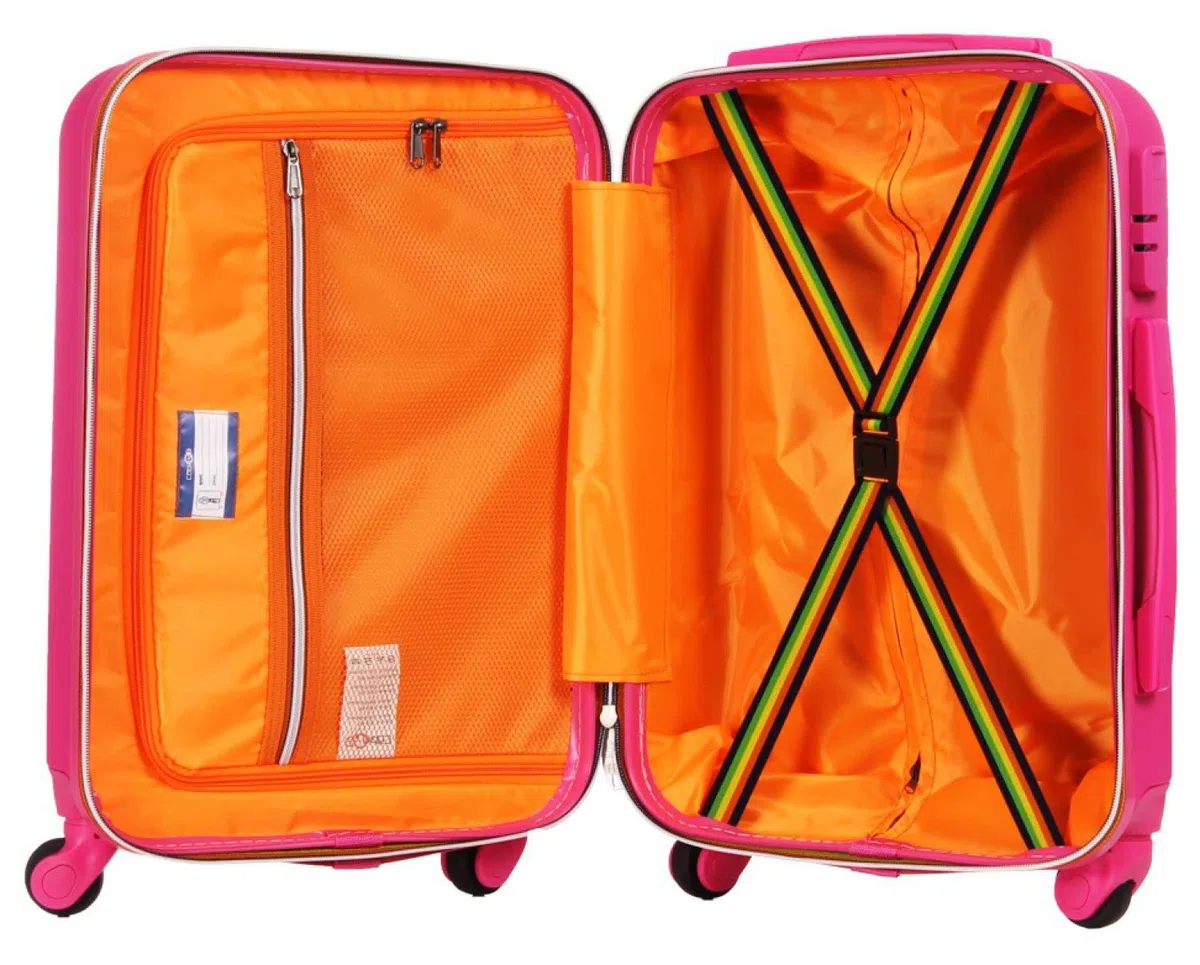 Cabin Go - trolley bagaglio a mano easyjet 45x36x20 30L - valigia bagaglio a mano rigida ABS - maniglia telescopica - ultra leggero