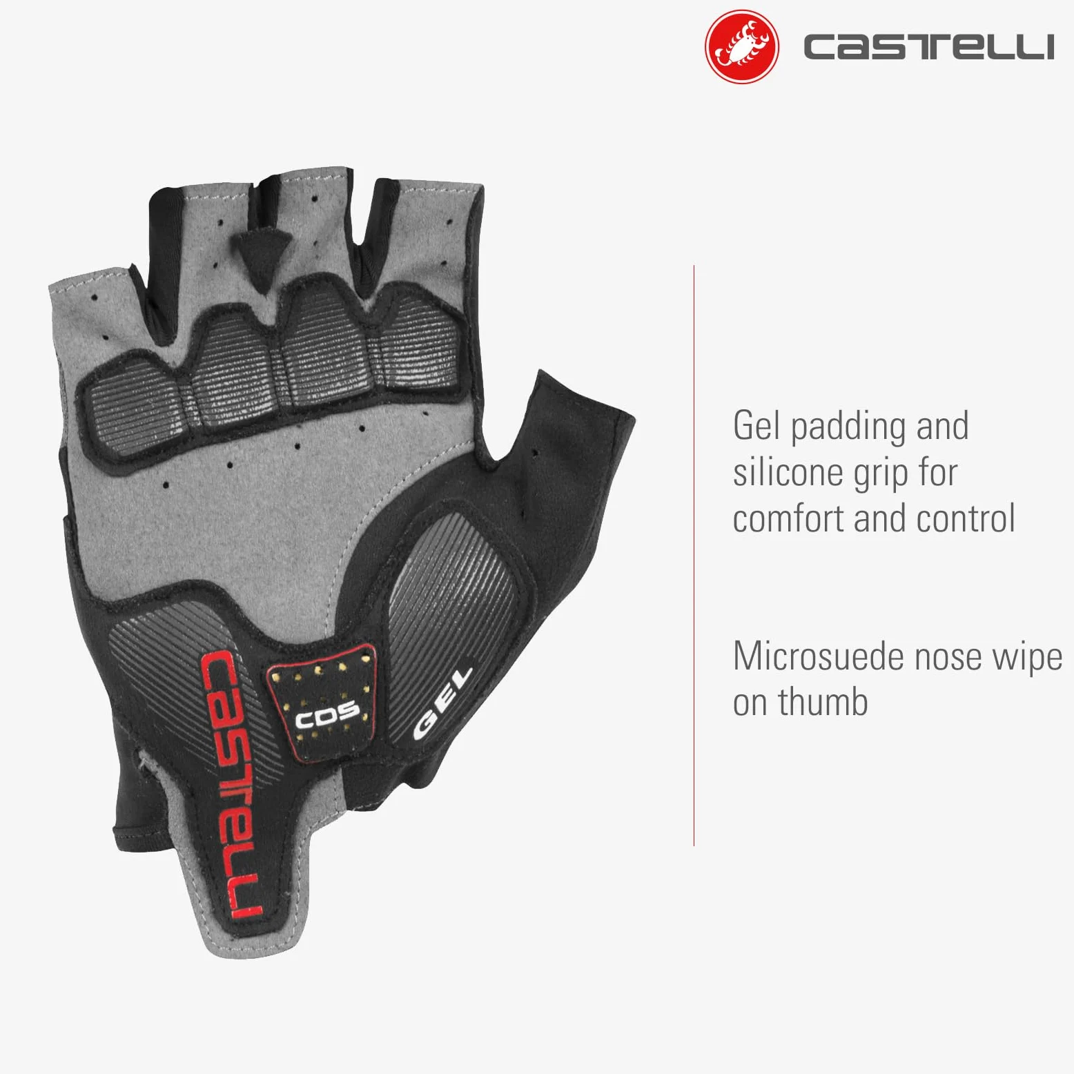 Castelli Arenberg Gel 2 Glove - Guanti Ciclismo Uomo