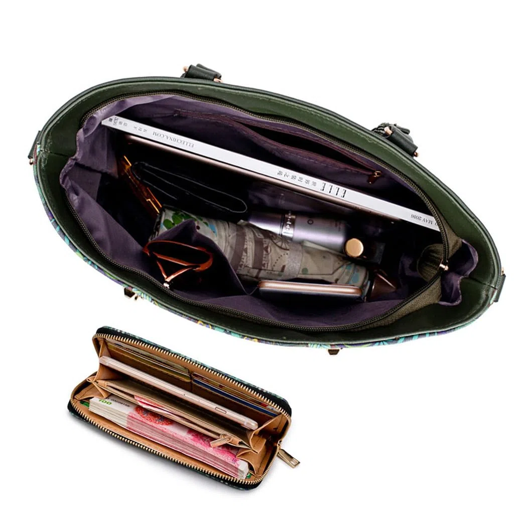 BUKESIYI Donna Borse a Mano Borsa a Tracoll Marca Spalla Elegante Tote 2024 PU Pelle IT77503
