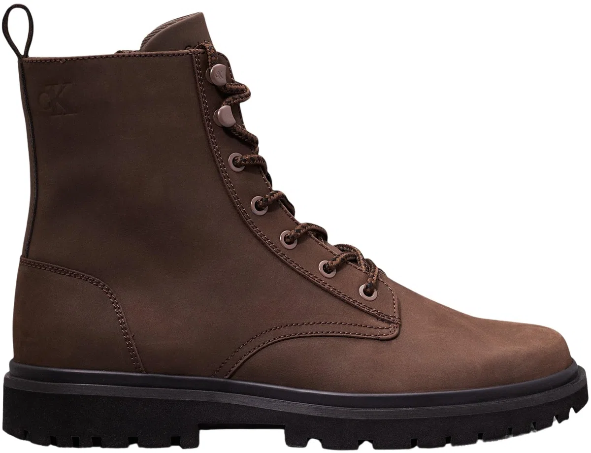 Calvin Klein Eva Boot Mid Laceup Rebellious Ym0ym01071, Stivali Uomo
