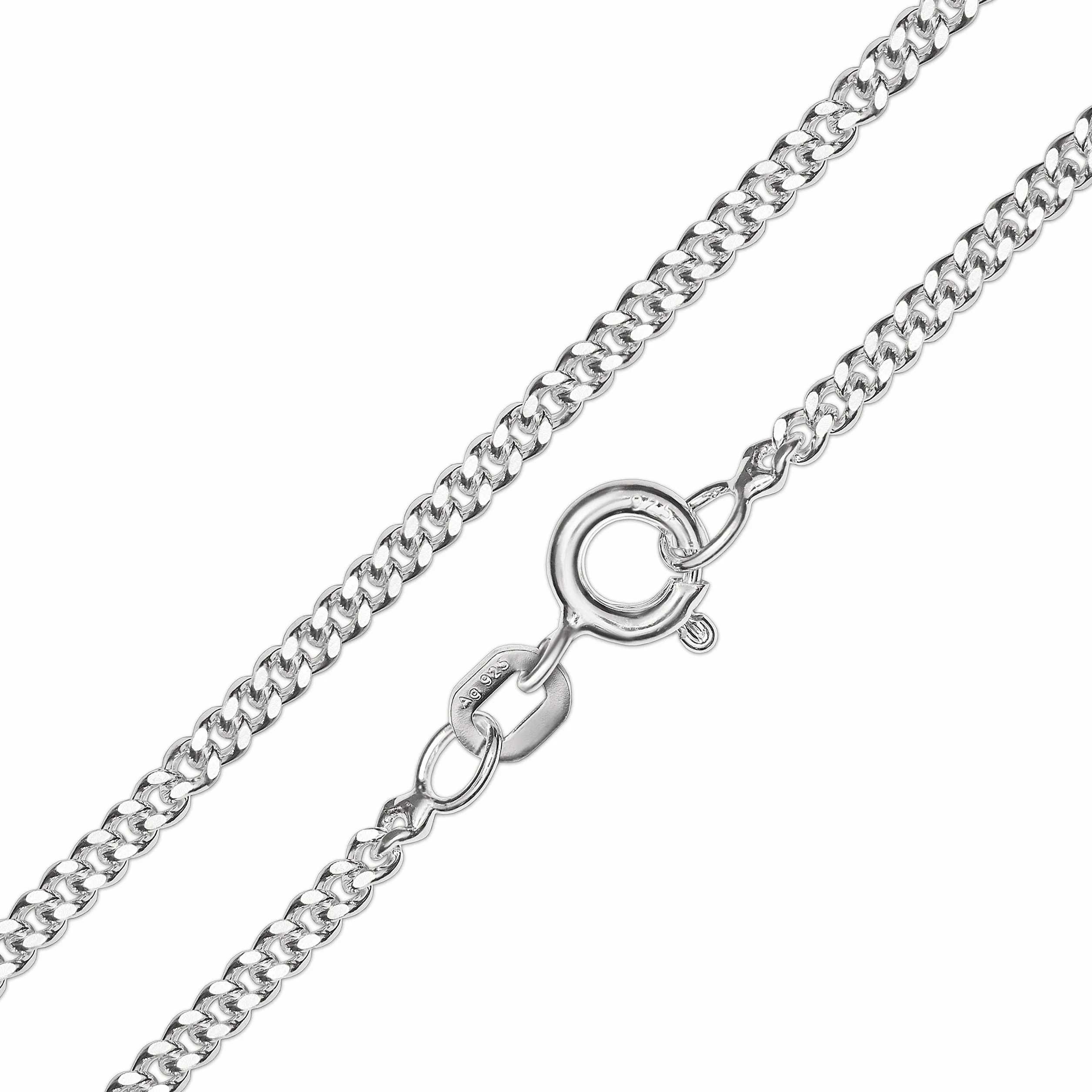 CLEVER Schmuck Collana con ciondolo a croce per ragazzi e ragazze, in argento, croce 18 mm a fantasia, argento sterling 925, in astuccio a forma di croce, regalo per neonati per il battesimo