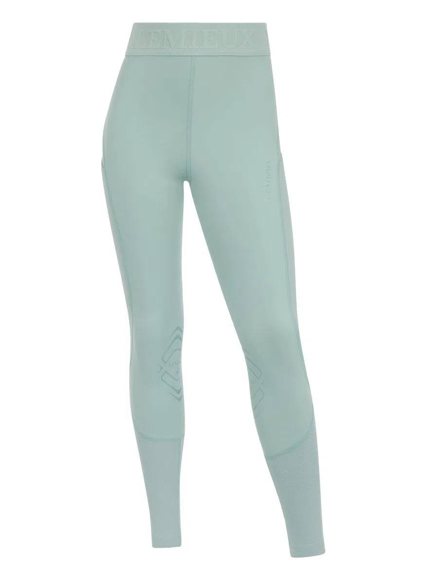 LeMieux Young Rider Lizzie Mesh Legging - Silicone Knee Grip - Ragazze Equitazione Pantaloni