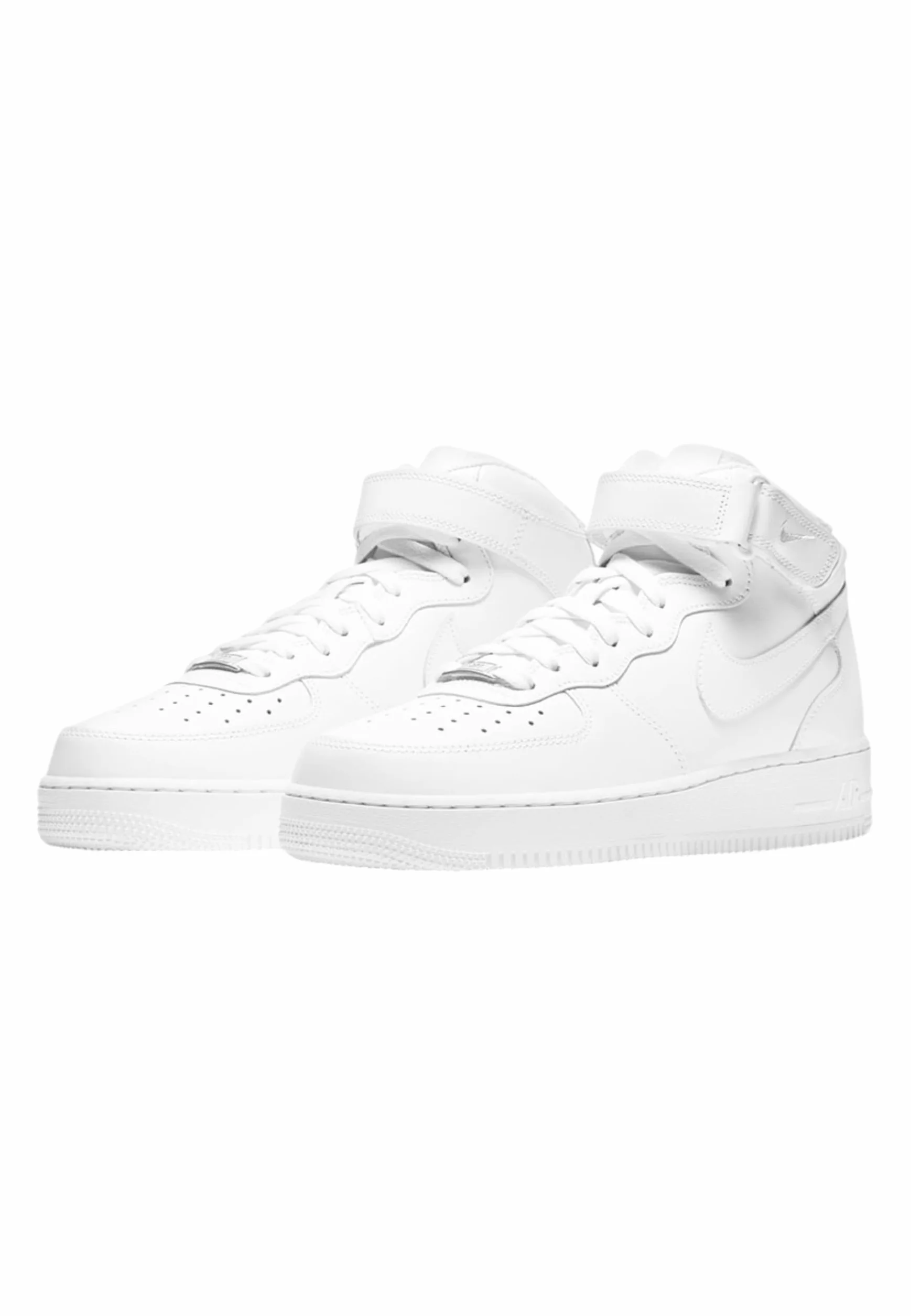 Nike CW2289-111 Air Force 1 Mid '07 Uomo, White/White EU 41
