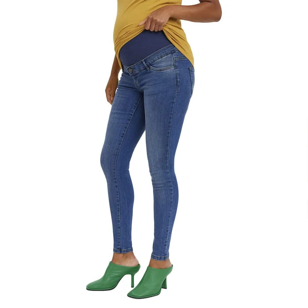 Mamalicious - Vmmtanya S Piping Jeans Vi349 Ga Noos, Jeans Donna