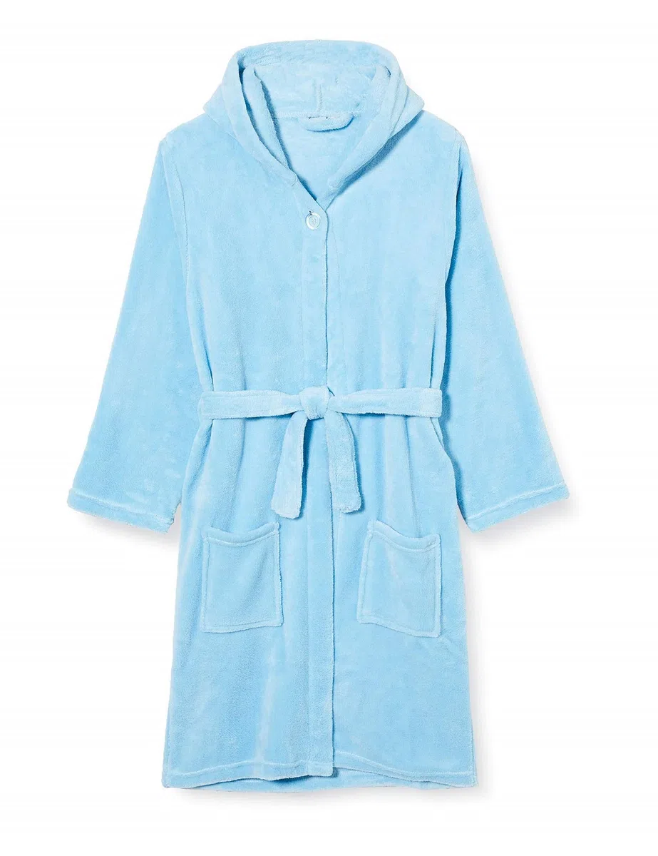 Playshoes Accappatoio in Pile Vestaglia Unisex-Bambini e Ragazzi