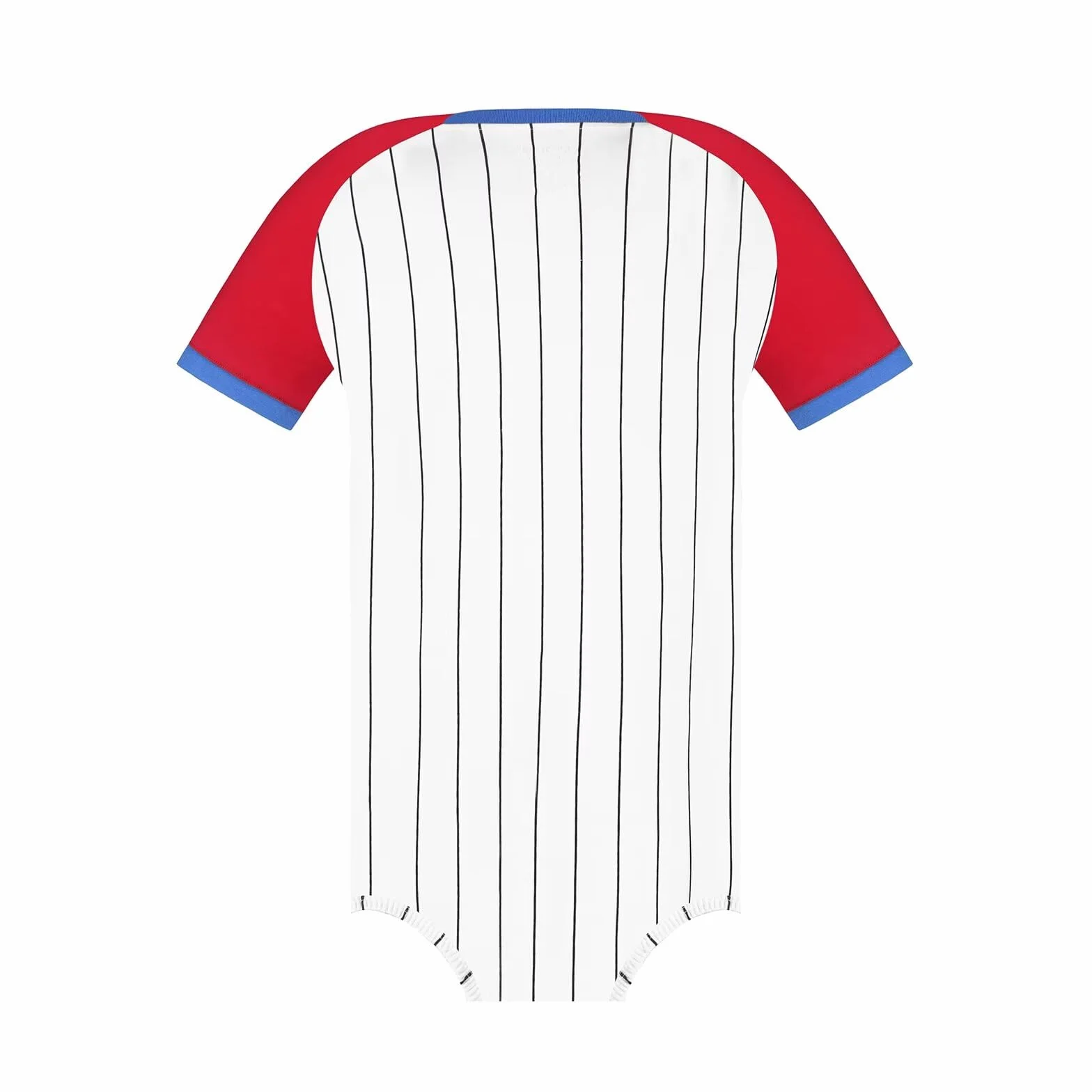 Landofgenie Uomo Body Pigiama Botton Crotch Top Shirt Strisce Maniche Raglan Onesie Rompers per Gli Uomini Baseball Classic Striped