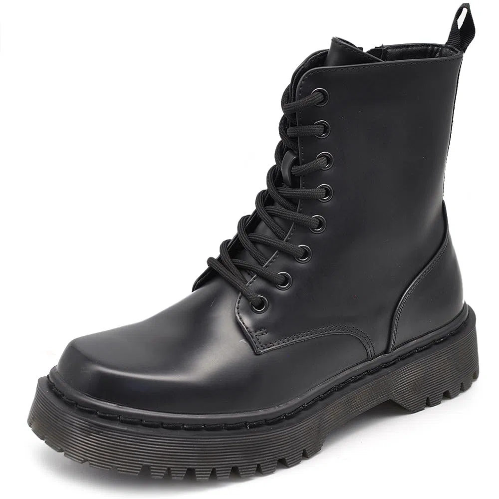 IF FASHION Stivali Stivaletti Anfibi Scarpe da Donna Con Platform MP326