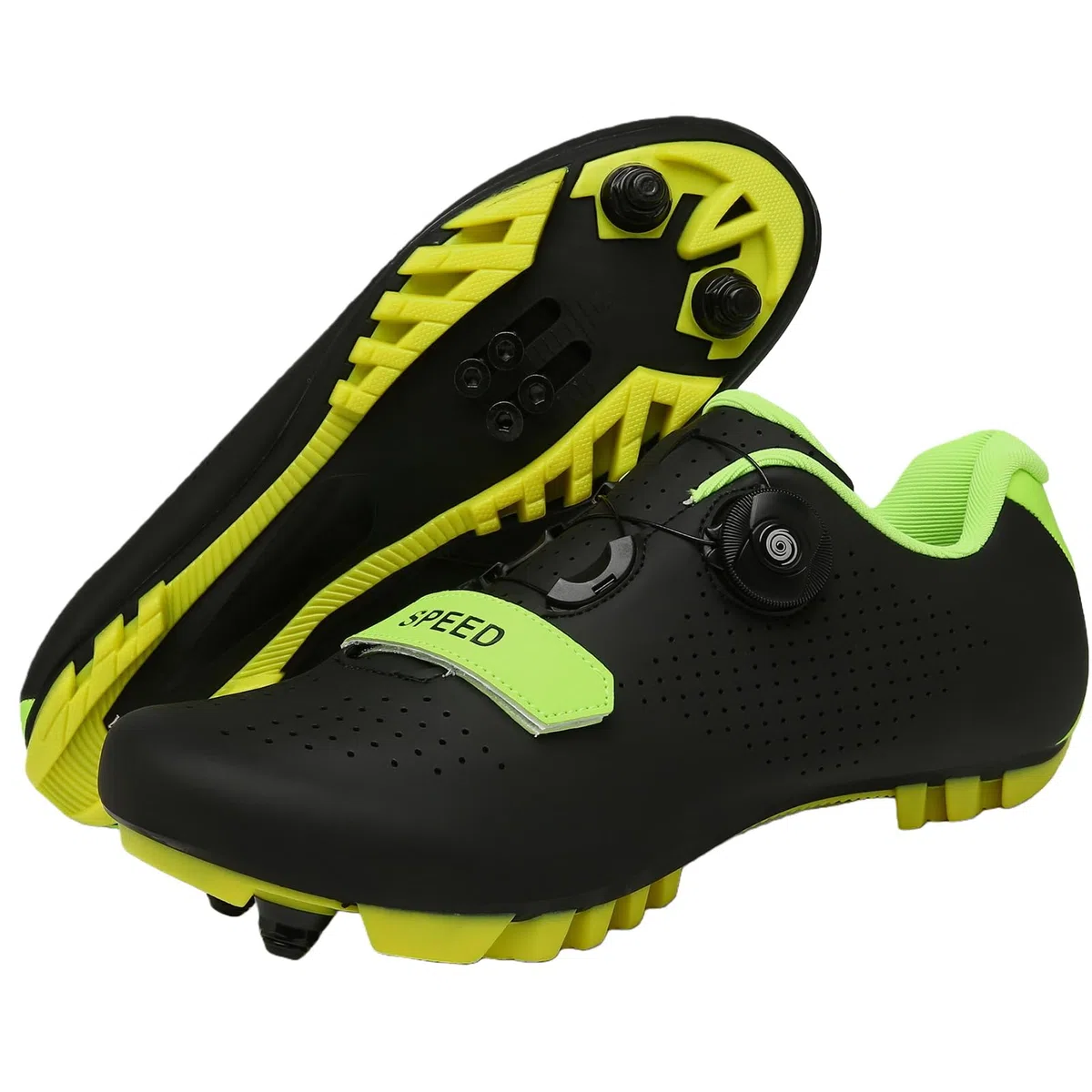 Scarpe da Ciclismo, Uomo Donna Scarponi da Mountain Bike, Scarpe da Ginnastica Outdoor MTB Professionali Compatibili con Tutti Gli SPD, Unisex Scarpe da Bicicletta
