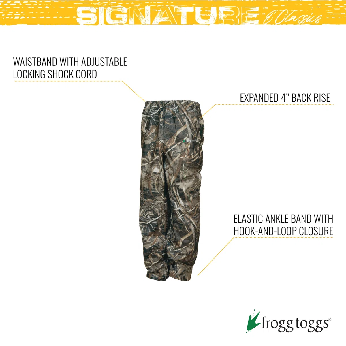 FROGG TOGGS Classic PRO Action-Pantaloni Impermeabili E Traspiranti, Uomo