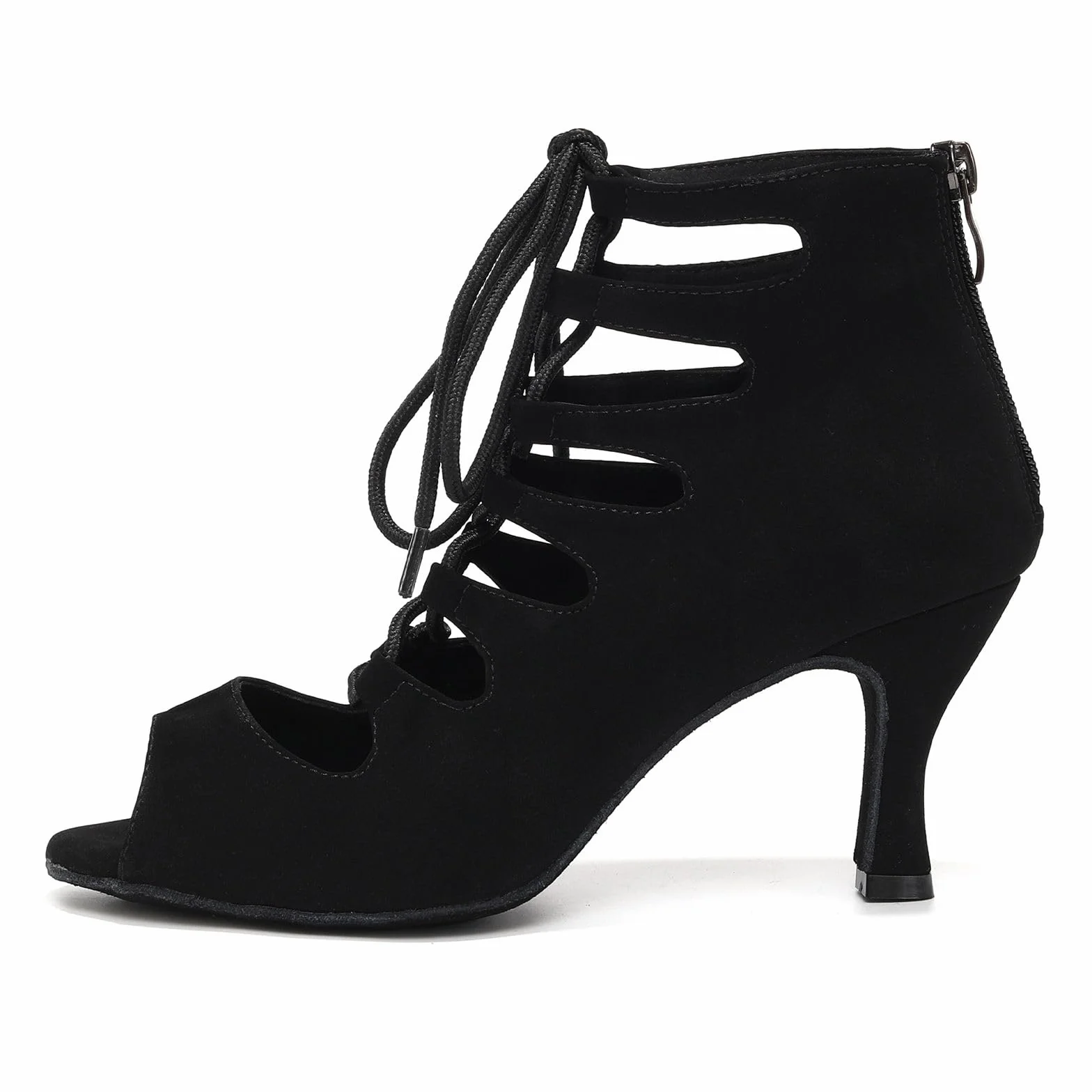Sarpe da Ballo Latino Americano Donna Stivaletti da Ballo da Sala Salsa e Bachata,Modello YCL456