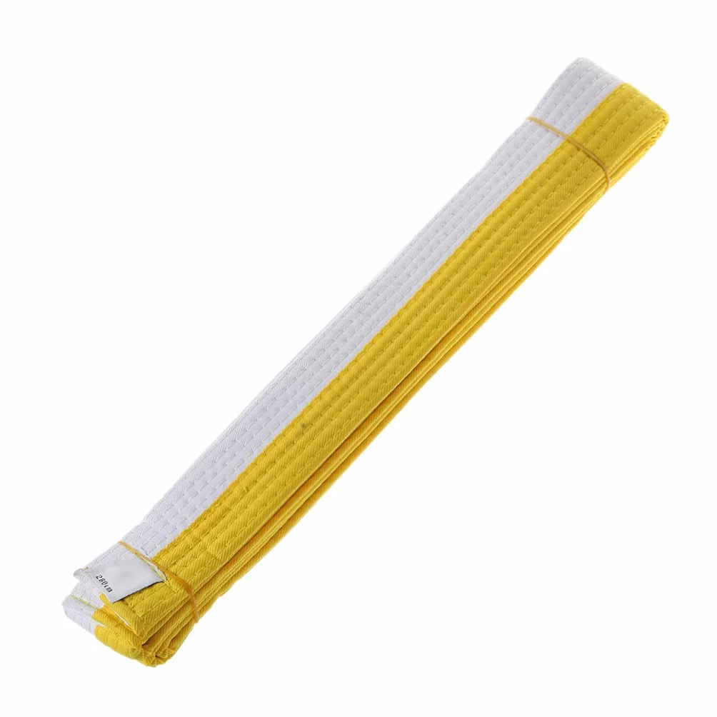 Cintura Sportiva a Righe per Arti Marziali a Doppio Avvolgimento 1,8 m/2,8 m A 1,8 m