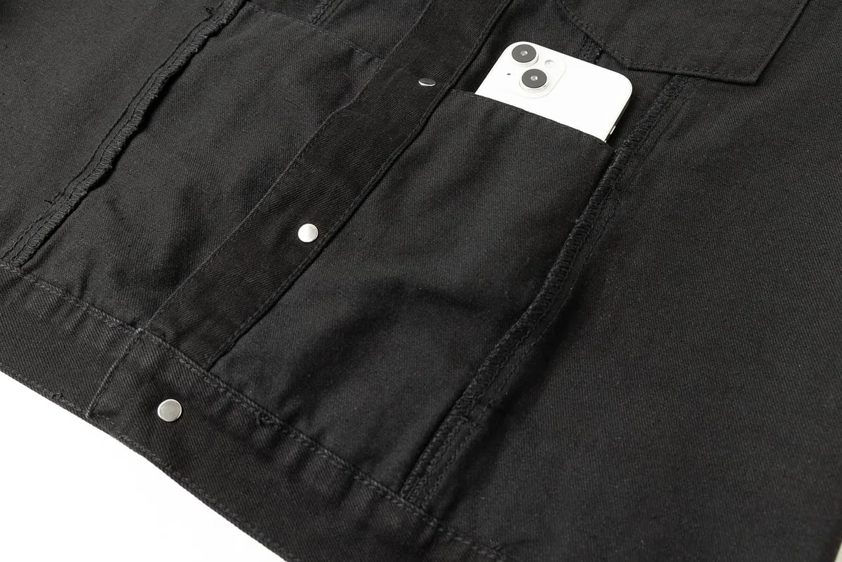 Gilet di Jeans da Uomo Estivo Vintage Gilet Strappato Smanicato Biker Giubbotto Jeans Senza Maniche