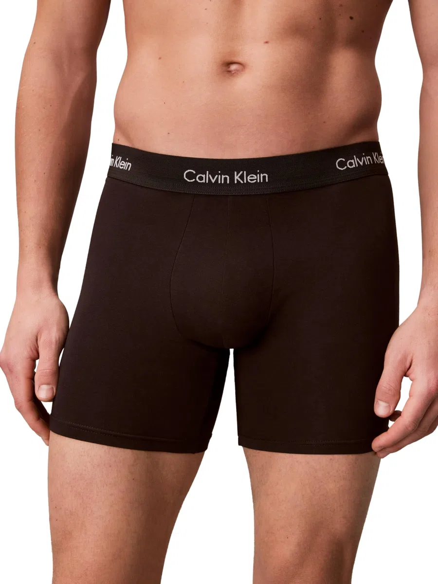 Calvin Klein Uomo Pantaloncini Boxer Confezione da 3 Boxer Brief Elasticizzati
