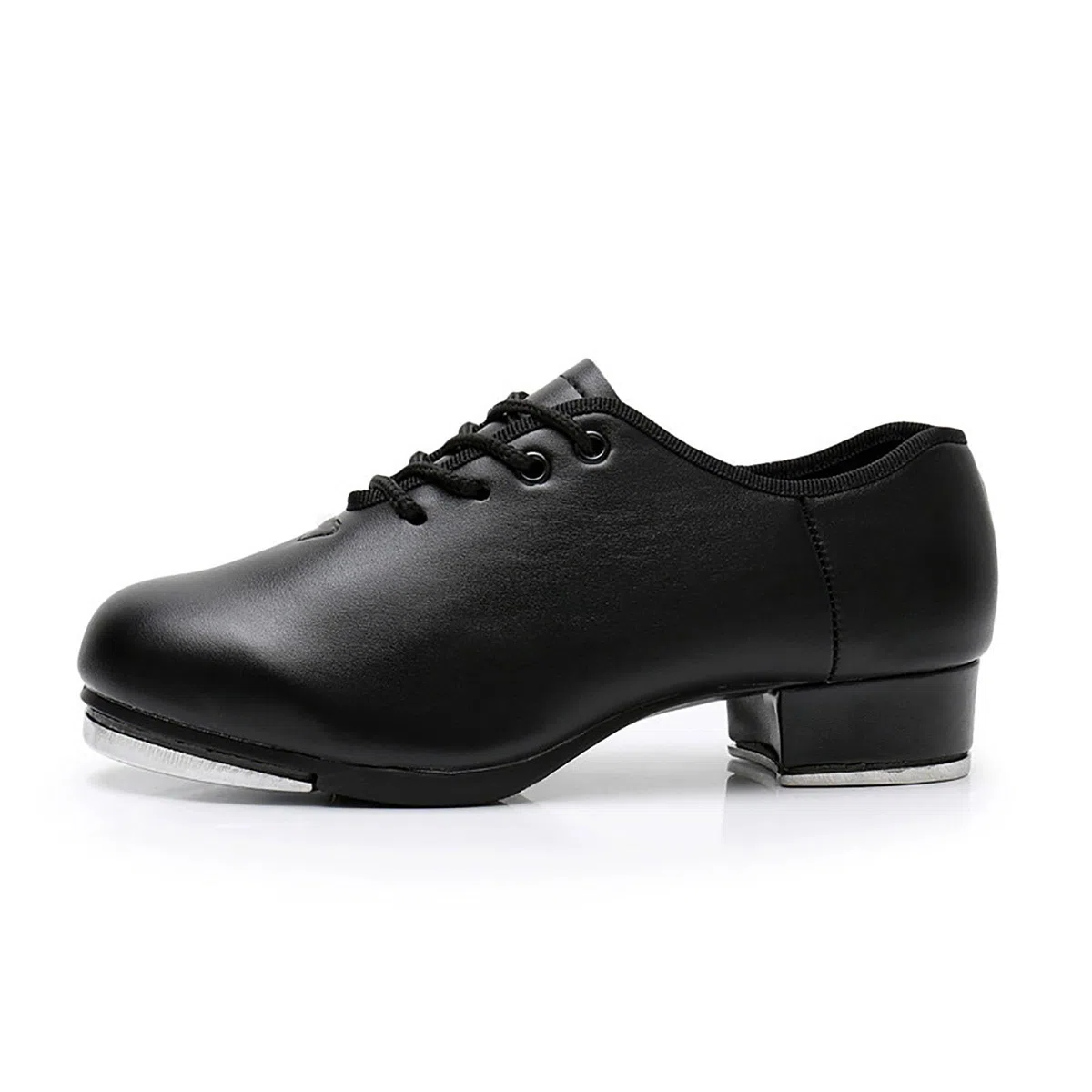 Scarpe Sneakers Uomo - Scarpe da Tip Tap Professionali con Lacci in Pelle PU e Suola Divisa per Ballo Uomo
