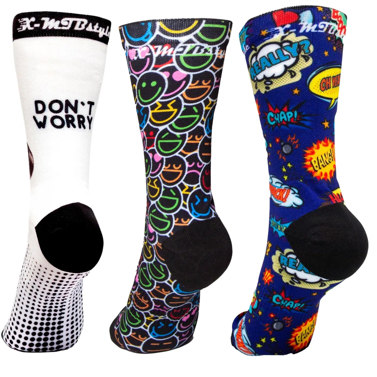 Calzini Uomo Divertenti - Calzini Running Uomo - Calzini Sport Donna - Calzini Crossfit - Calzini Ciclismo - Calzini Padel