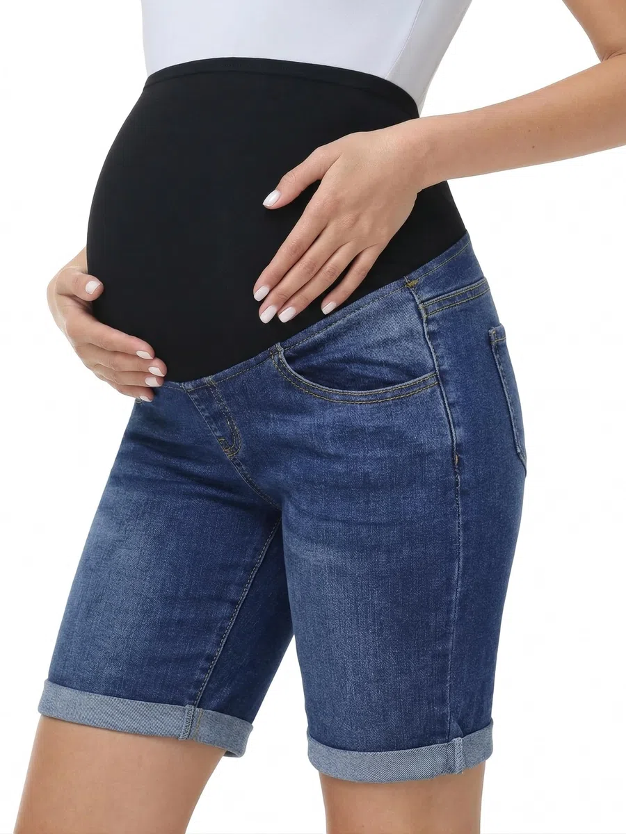 Jeans - Pantaloncini premaman