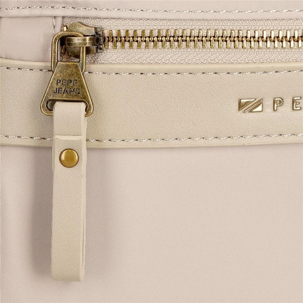 Pepe Jeans Morgan, borse da donna e accessori da viaggio, in similpelle beige, nera e verde, di Joumma Bags