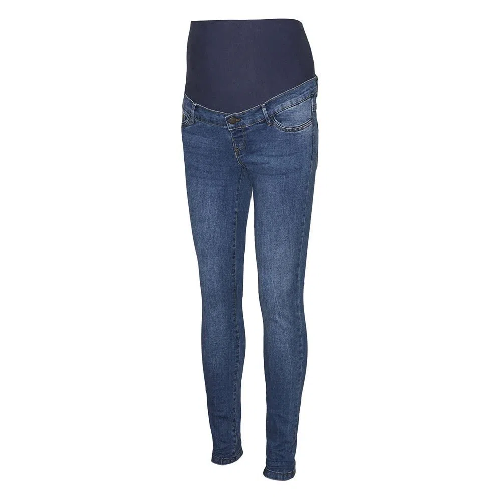 Mamalicious - Vmmtanya S Piping Jeans Vi349 Ga Noos, Jeans Donna