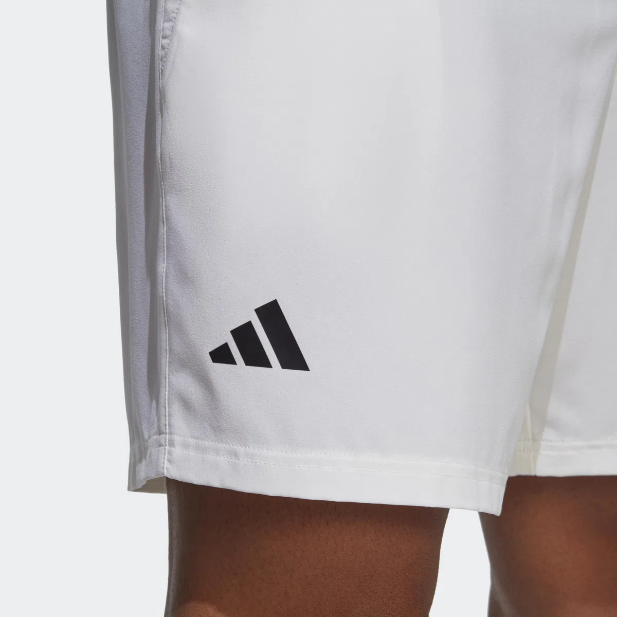 adidas Men Club Tennis Stretch Woven Shorts Recycled Polyester White M 7"