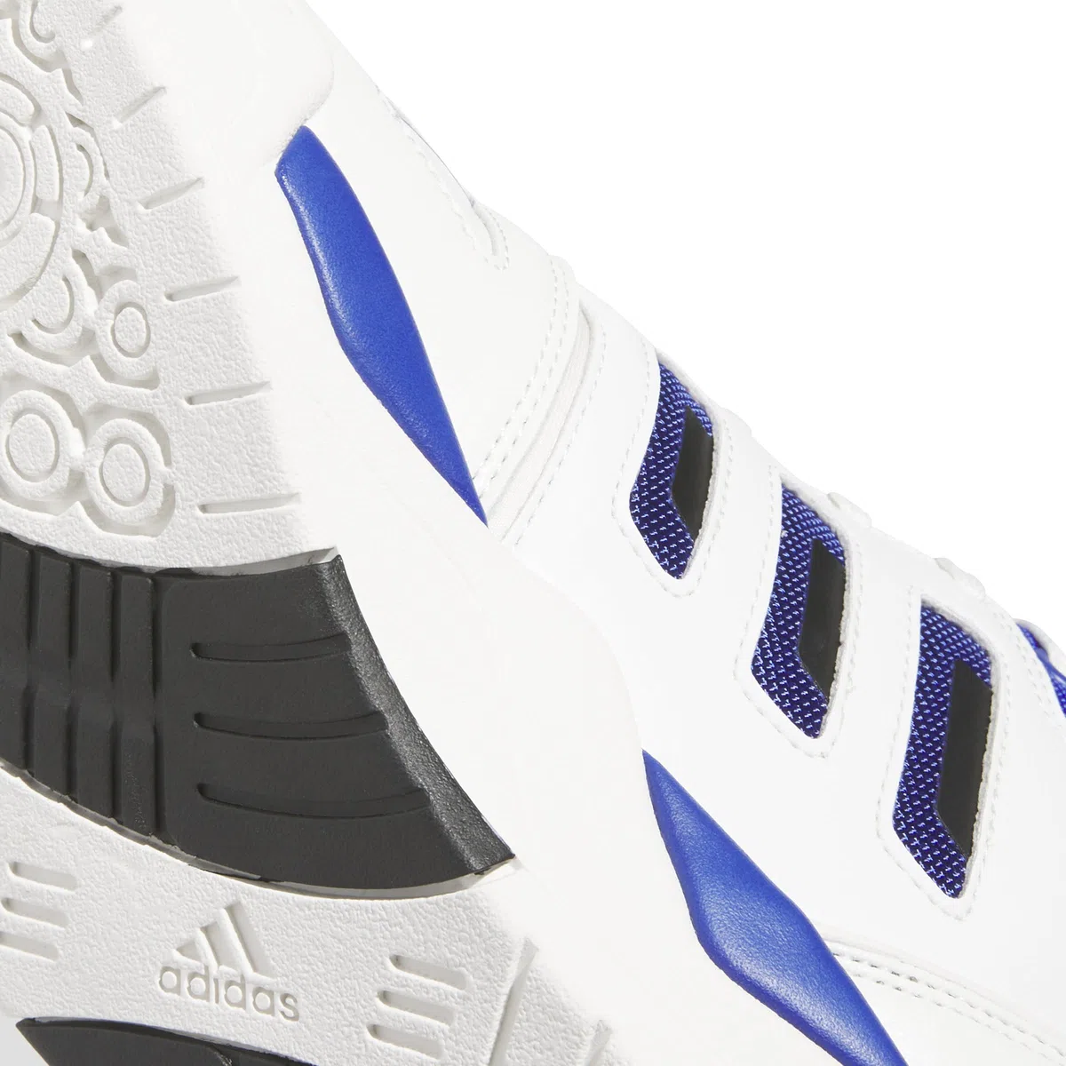 Adidas Uomo Midcity Low Shoes, Core White/Semi Lucid Blue/Core Black, 44 EU