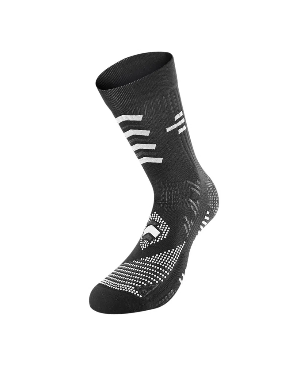 R-EVENGE Calza da Calcio Foot Player The Professional Soccer Socks for Champion, con inserti antiscivolo e protezione per tibia e tendine