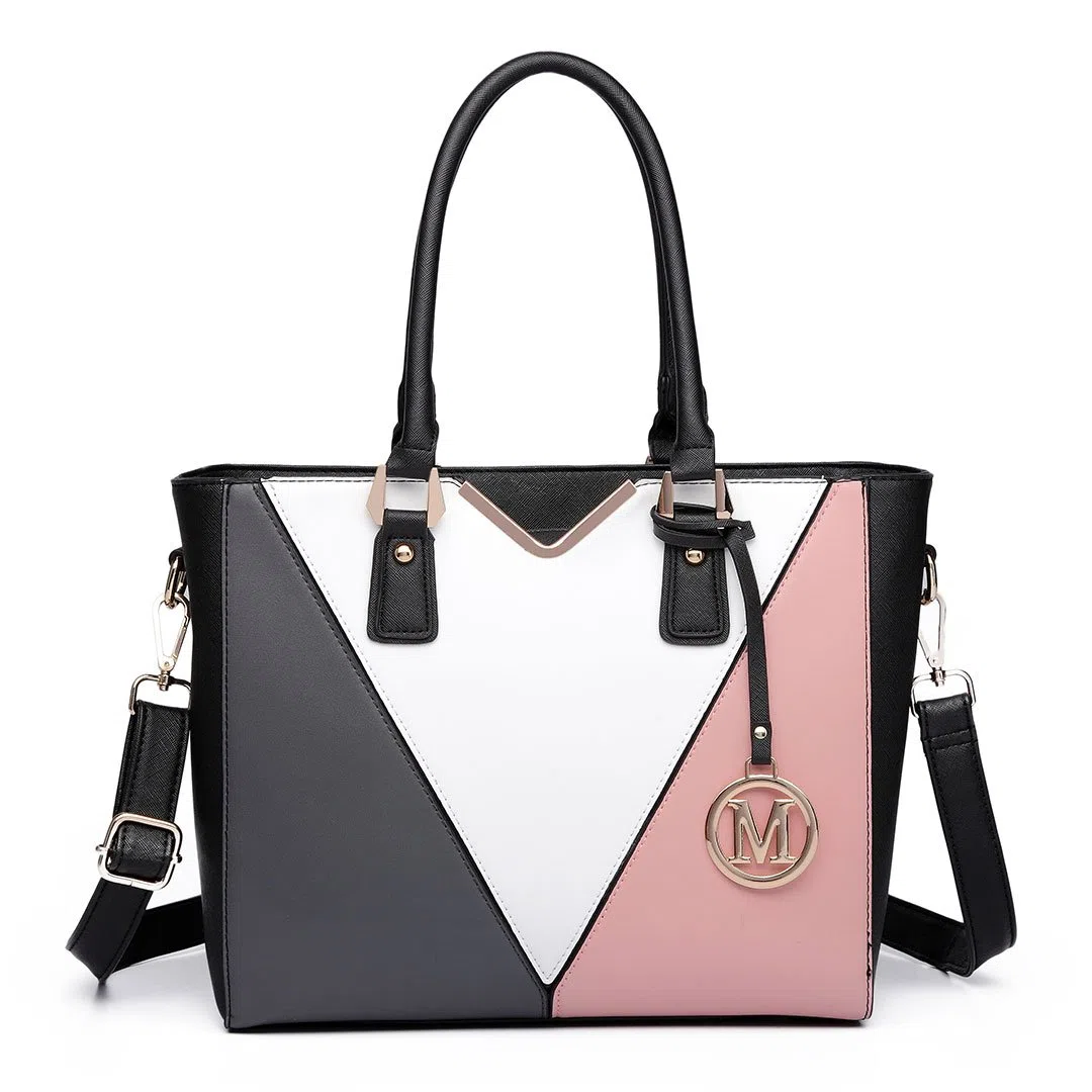 Miss Lulu Borsa Tote Donna Elegante, Borsa Tracolla Donna Grande, Borse a Mano Spalla Con Tracolla Regolabile, Impermeabile