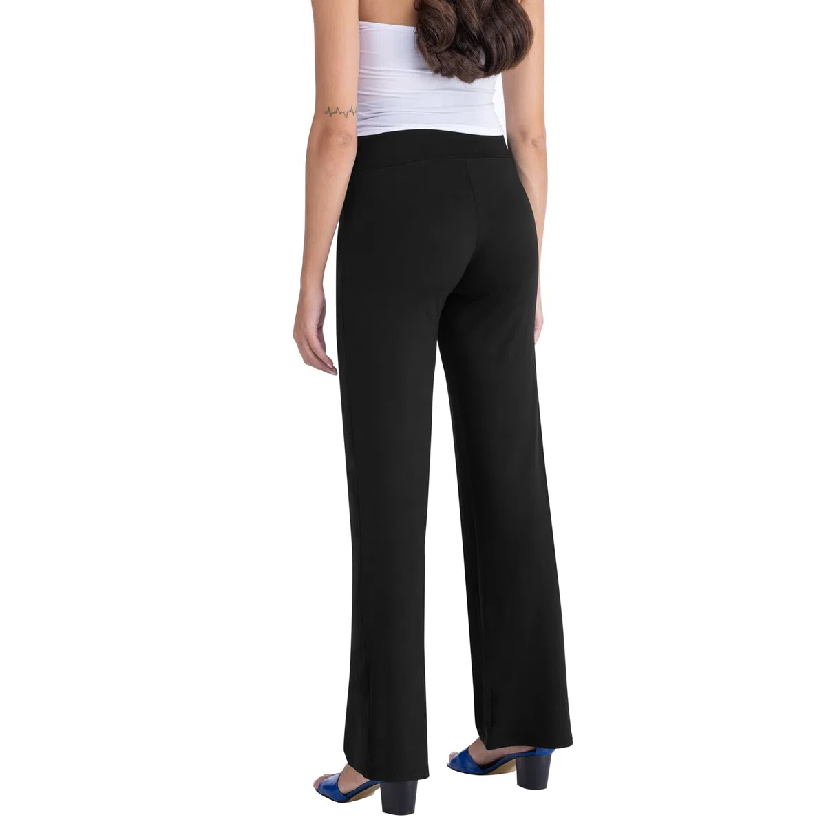 MAMAJEANS Cinzia - Pantalone Premaman Relax, Ultra Comodo, Elegante per Ogni Occasione - Un Vero Jolly per La Gravidanza - Made in Italy