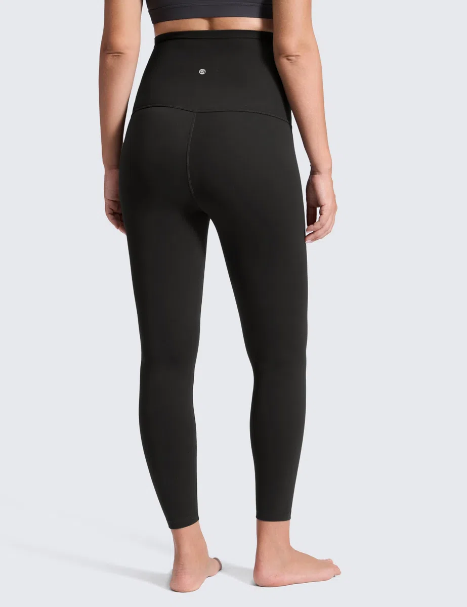 CRZ YOGA Butterluxe Leggings Premaman sopra la Pancia 64/71cm - Leggings Morbidi per la Gravidanza