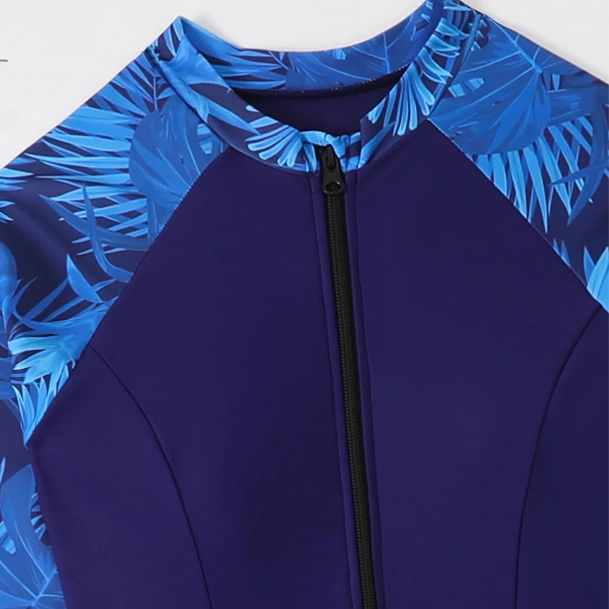 Costume da bagno musulmano da donna, 2 pezzi, modesto, a maniche lunghe, con pantaloni, tankini, costume da bagno a lunghezza intera, rash guard
