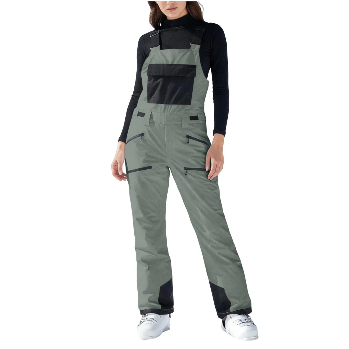 Tuta da Sci da Donna Tuta Donna Neve Cappotto con Cerniera Sport All'aria Aperta Outfit Giacca da Sci Donne Vestiti Neve Donne Cappotto da Sci Completa Giacca Sci Montagna da Sci Due Pezzi