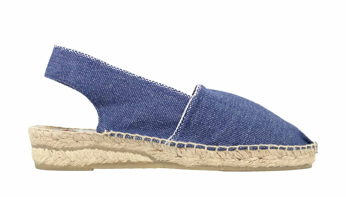 Espadrillas Svitate con zeppa bassa fatti a mano in Spagna