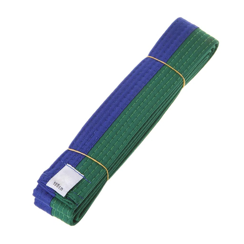 Cintura Sportiva a Righe per Arti Marziali a Doppio Avvolgimento 1,8 m/2,8 m A 1,8 m