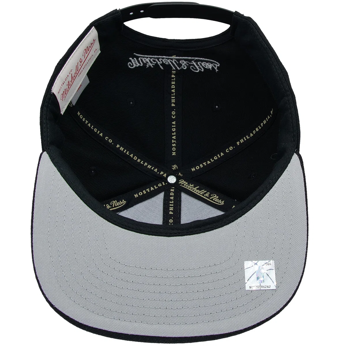 Mitchell & Ness NBA/HWC Champ Stack Cappellino Snapback da Baseball - 100% Poliestere, Regolabile, Uomo, Donna, Bambino, Unisex, Primavera, Estate, Autunno, Inverno