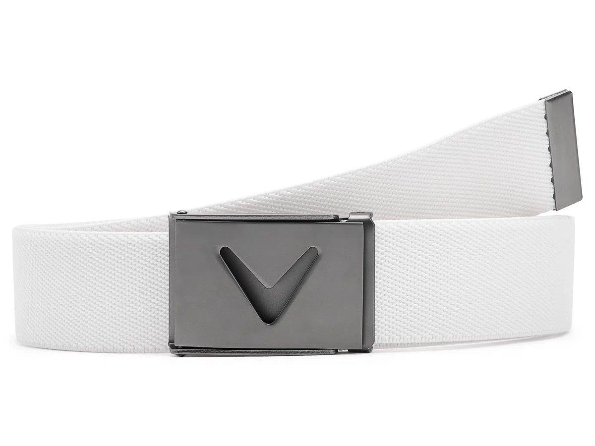 Callaway V-logo Web Golf Belt Cintura Uomo (Pacco da 1)