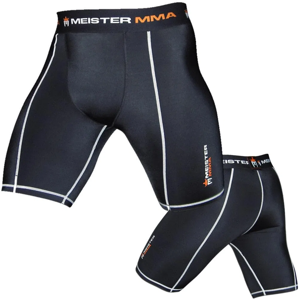 Meister MMA Compression Rush Fight Shorts w/Cup Pocket