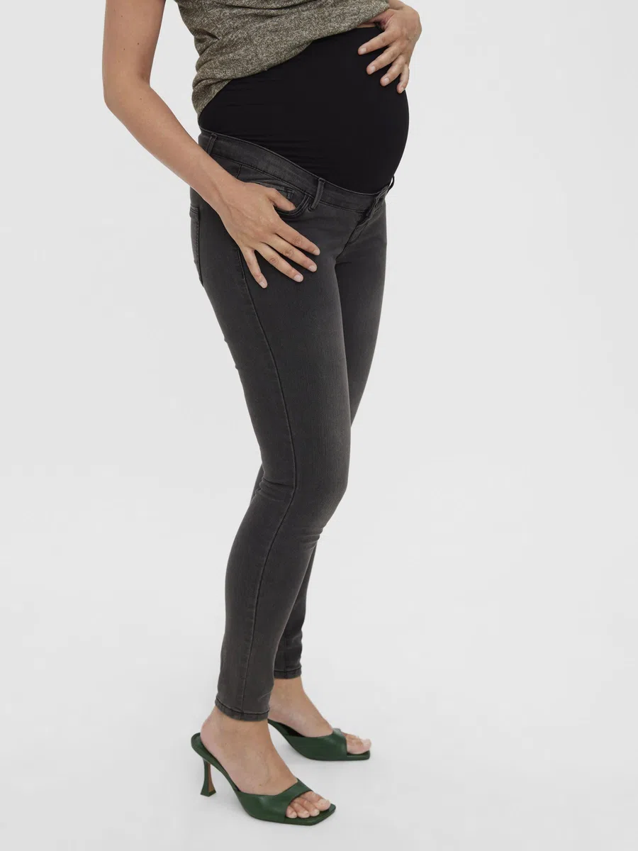 Mamalicious - Vmmtanya Mr S Piping Jeans Vi207 Ga Noos, Jeans Donna