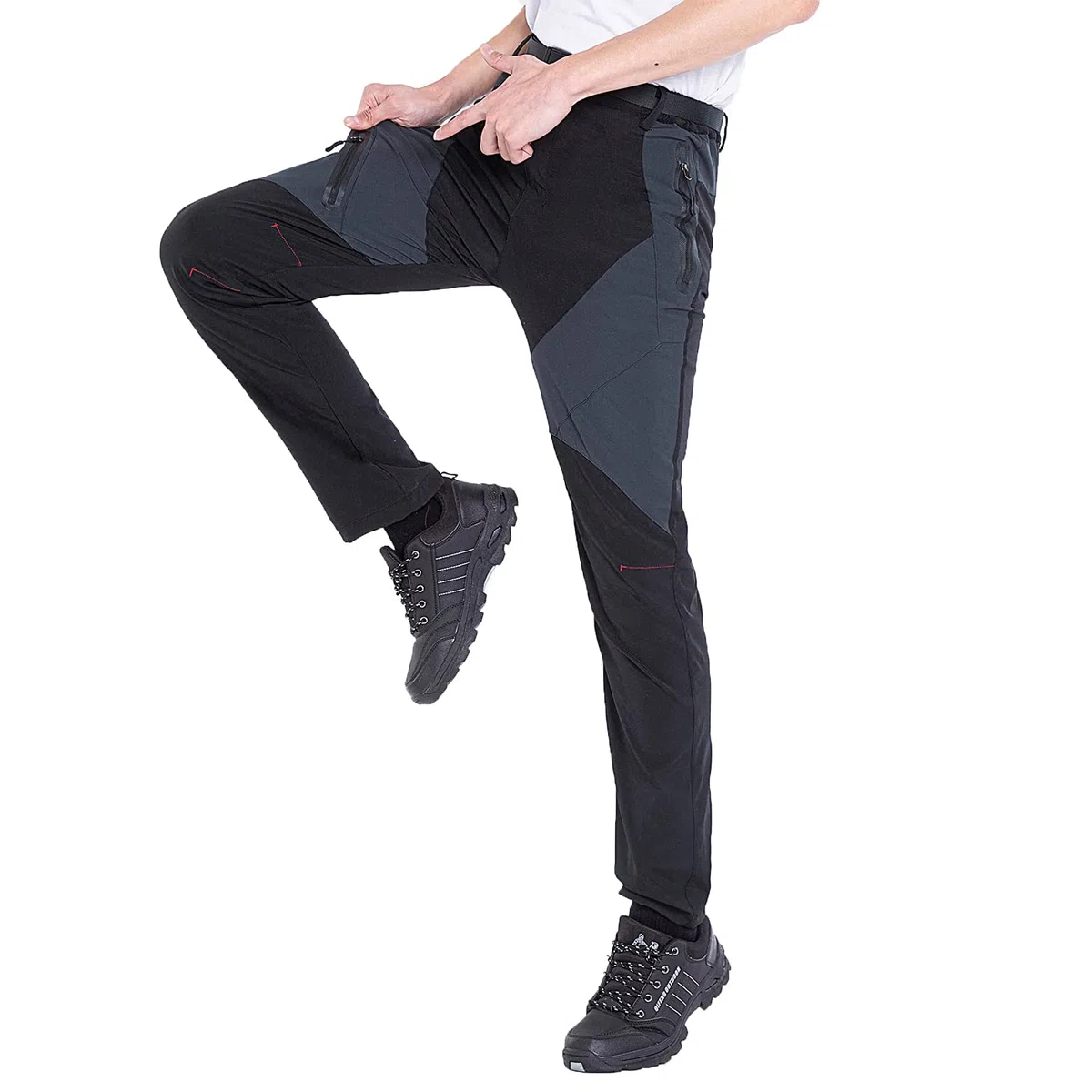 Pantaloni da Trekking per Uomo all'aperto Pantaloni da Trekking Traspiranti Antivento Leggeri per la Primavera Estate Autunno